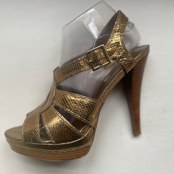 STEVE MADDEN Hitower Snakeskin print Heels 🐍🐍 - Picture 5 of 12